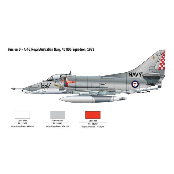 A - 4 E/F/G Italeri 2671 1:48, image 7