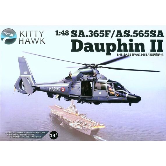 SA.365F/AS.565SA Kitty Hawk Models 80108 1:48