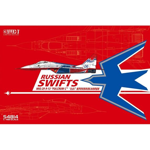 MiG-29 9-13 "Russian Swifts" Great Wall Hobby S4814 1:48