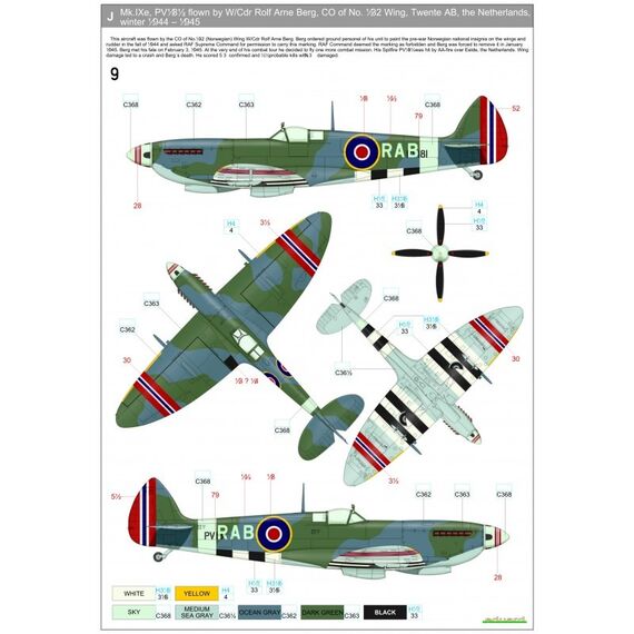 Spitfire MK.IX - Markings, image 10