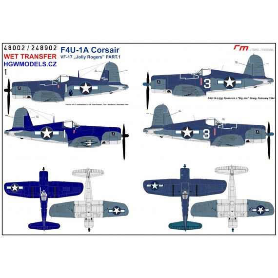 F4U-1A VF-17 "Jolly Rogers" - Part 1, image 2