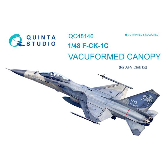 F-CK-1С vacuformed clear canopy