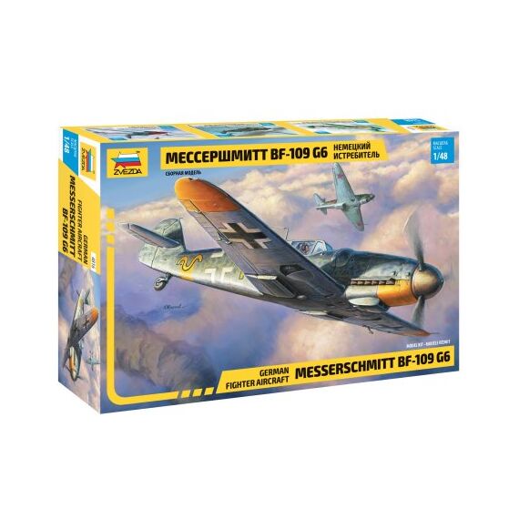 BF-109 G6 Zvezda 4816 1:48