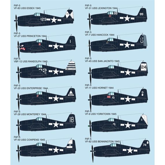 F6F-5 colors & markings part 2, 3 image