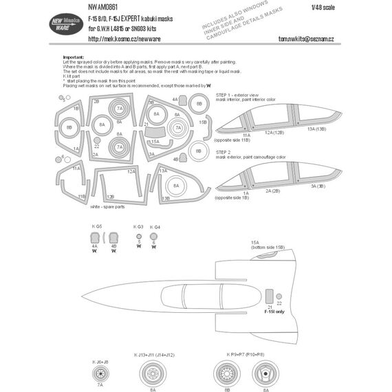 F-15B/D, F-15J EXPERT kabuki masks, image 2