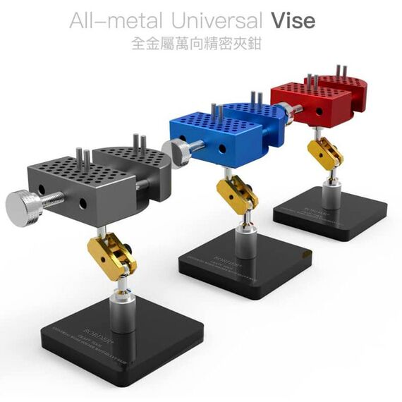 ​Metal universal vise (red), image 2