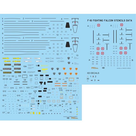 F-16 Stencils data, image 2