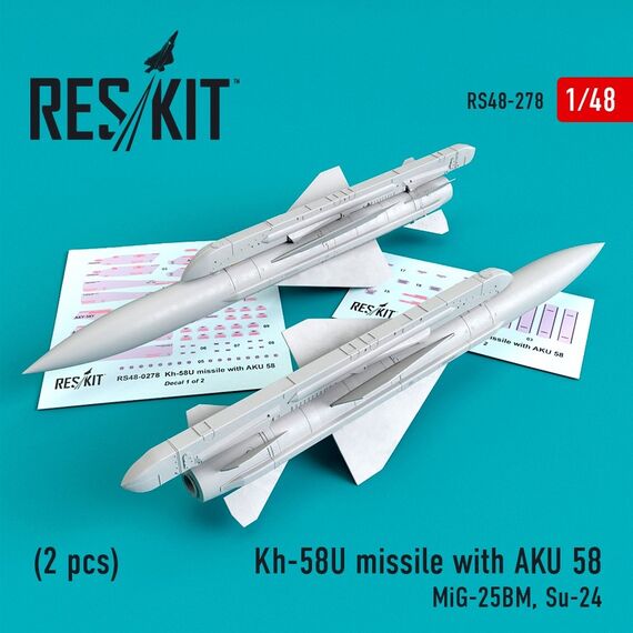 Kh-58U missile with AKU 58 (2 pcs)