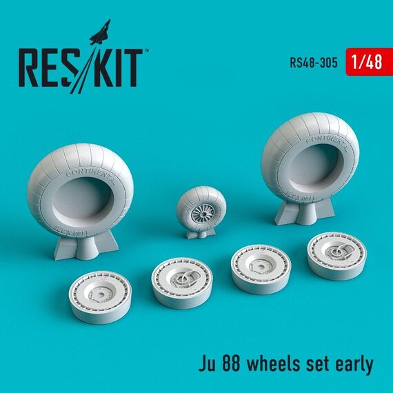 Ju 88 wheels set early type