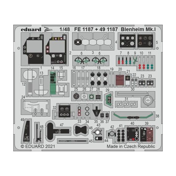 Blenheim Mk. I detail set