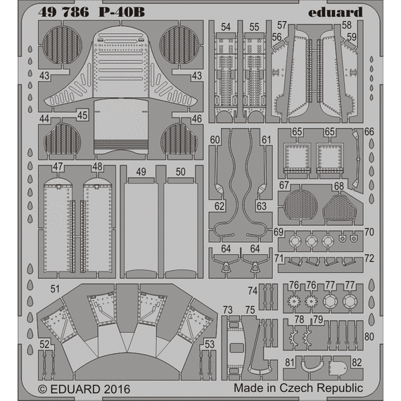 P-40B Detail set, image 2