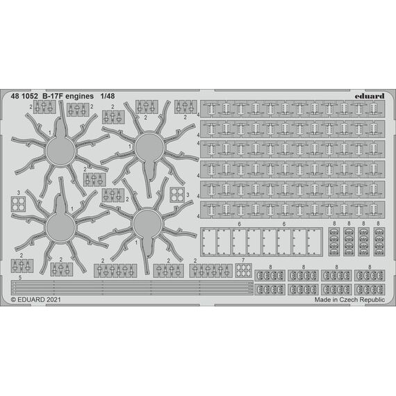 B-17F part II BIG detail set, image 2