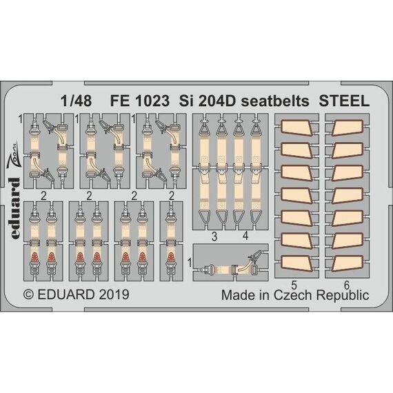 Si 204D seatbelts STEEL