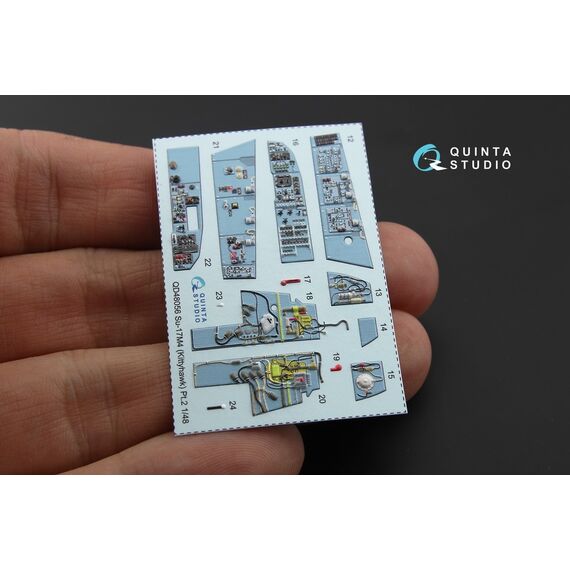 Su-17M4/22M4 3D-Printed & coloured Interior on decal paper, image 5