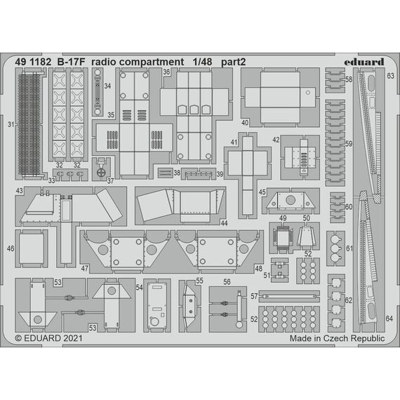 B-17F part III BIG detail set, image 3