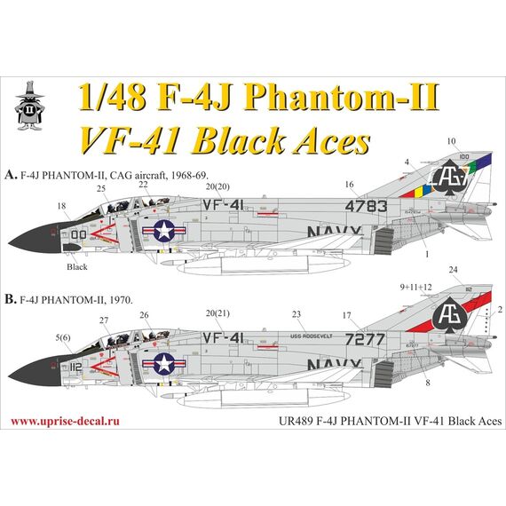 F-4J VF-41 Black Aces