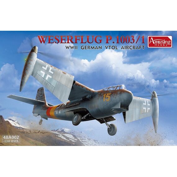 Weserflug P.1003/1 Amusing Hobby 48A002 1:48