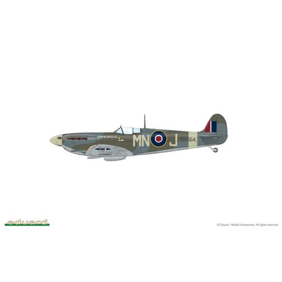 Spitfire story: The sweeps / spitfire Mk.VA & Mk.VB Eduard 11153 1:48, image 19