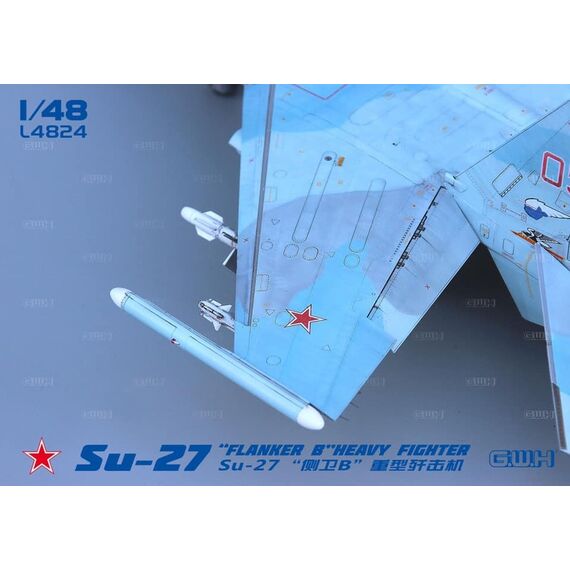 Su-27 Flanker B Heavy Fighter Great Wall Hobby L4824 1:48, image 20