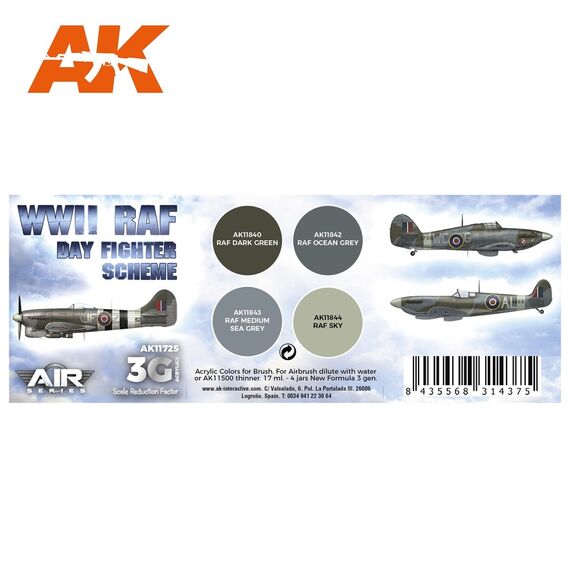 WWII RAF Day Fighter Scheme AK Interactive AK11725, image 2