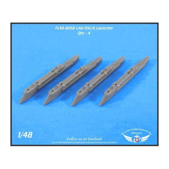 LAU-115C/A Launcher (F/A-18 AIM-7, Dual AIM-9/120)