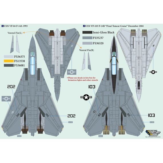 F-14A/B USN  VF-84/101/103/ & IRIAF Collection 1, image 4