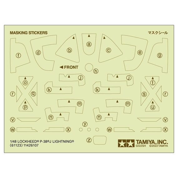 P-38J Lightning 2022 (Updated/New parts) Tamiya 61123 1:48, image 7