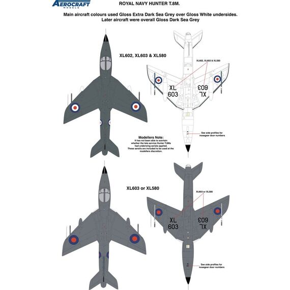 Hawker Hunter T.8M conversion set, image 5