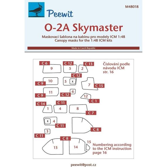 O-2A Skymaster canopy mask