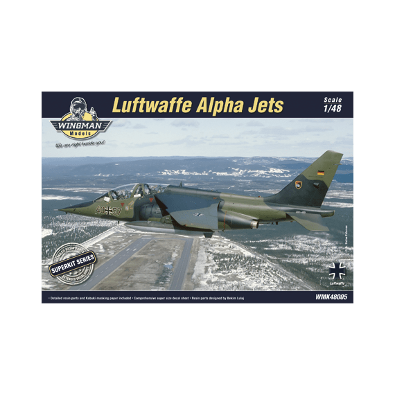 Luftwaffe Alpha Jet Wingman Models WMK48005 1:48