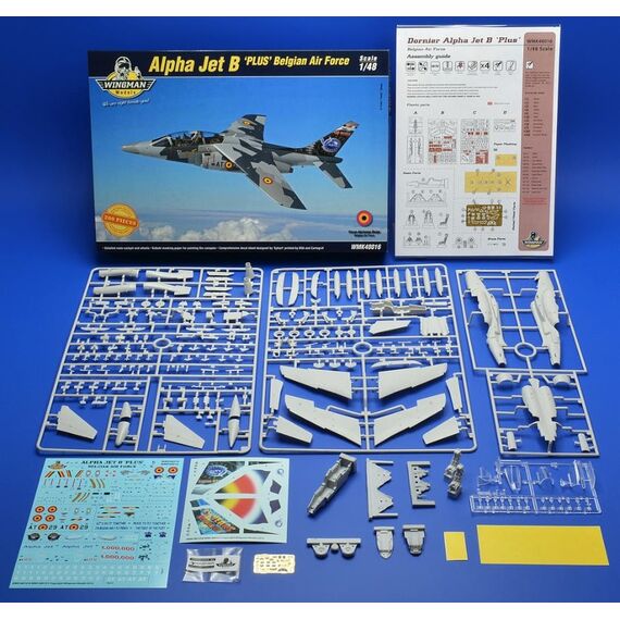 Alpha Jet B Plus Belgian Air Force Wingman Models WMK48016 1:48, image 2