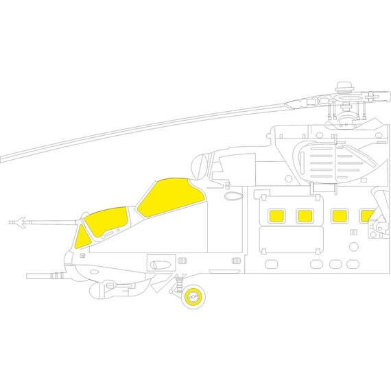 Mi-24D  TFace mask set