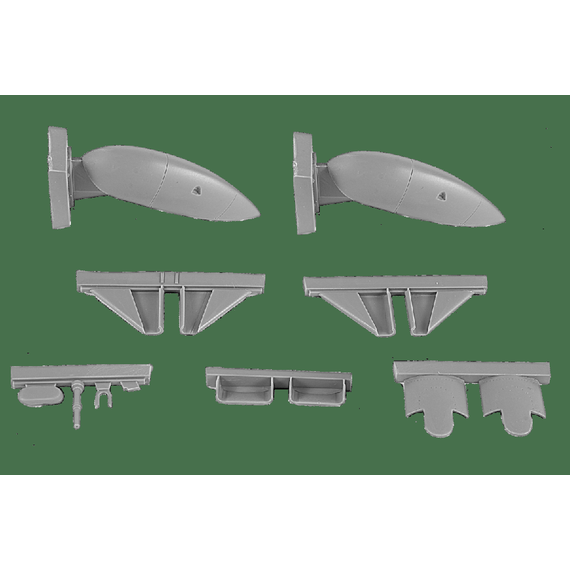 Blenheim Mk.I/II Finish AF 1st serie ski undercarriage – fixed type