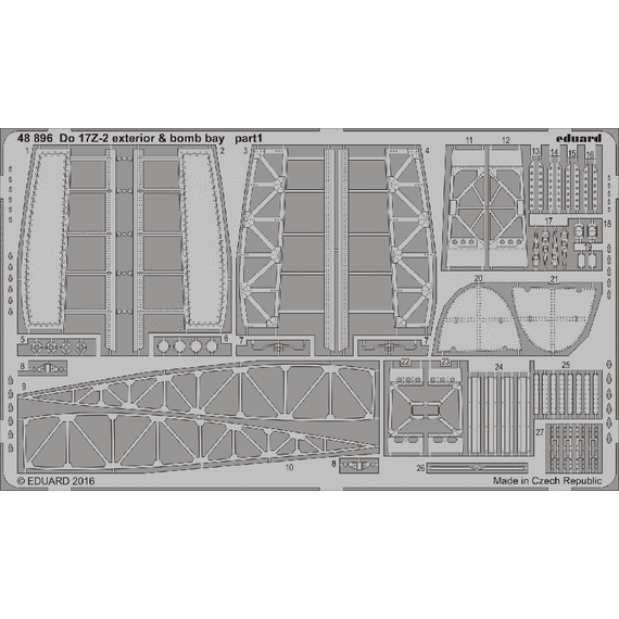 Do 17Z-2 exterior & bomb bay