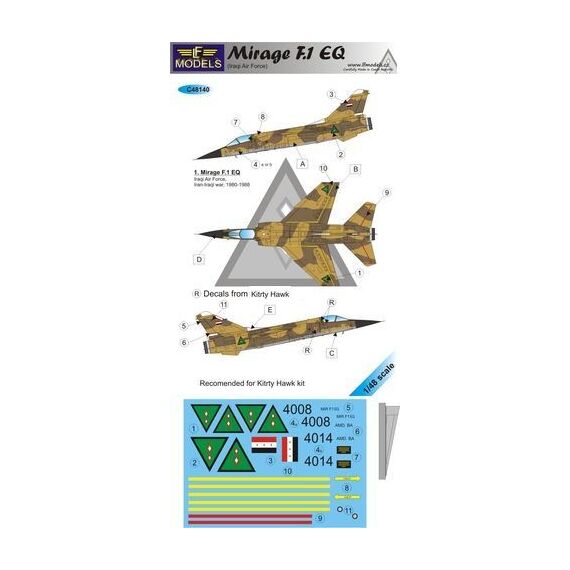 Mirage F.1 EQ Iraqi AF