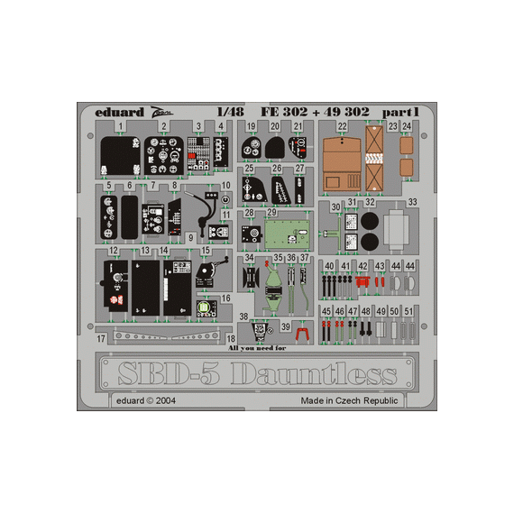 SBD-5 detail set