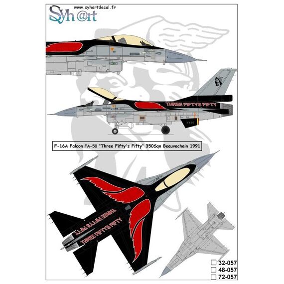 F-16A FA-50 'Three Fifty's Fifty" 50 Ans 350Sqn