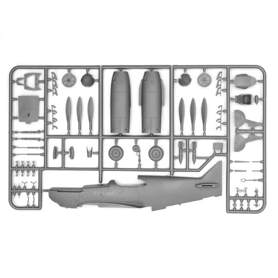 LaGG-3 series 1-4 WWII Soviet Fighter ICM 48091 1:48, image 3