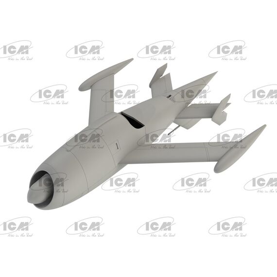 KDA-1 (Q-2A) Firebee with trailer ICM 48400 1:48, image 5