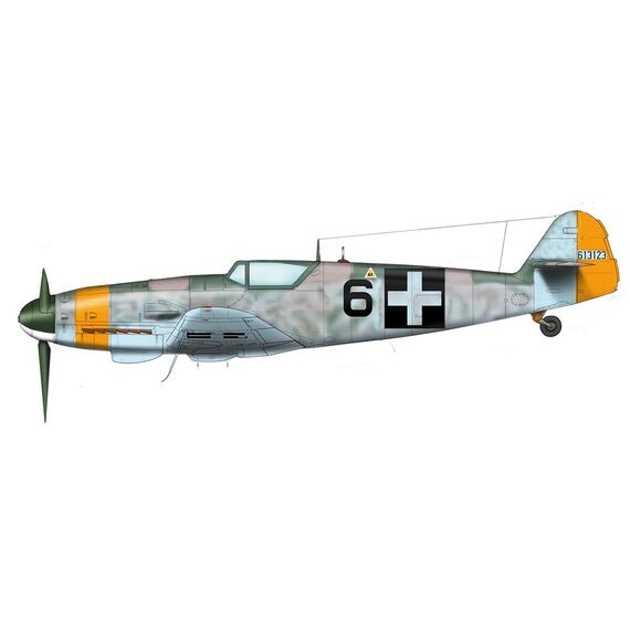 Bf 109 G-10 decal sheet, image 8