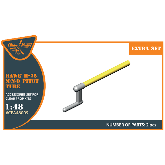 Hawk H-75 M/N/O pitot tube