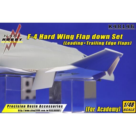 F-4 Hard Wing Flap down Set(Leading+Trailing Edge Flaps)