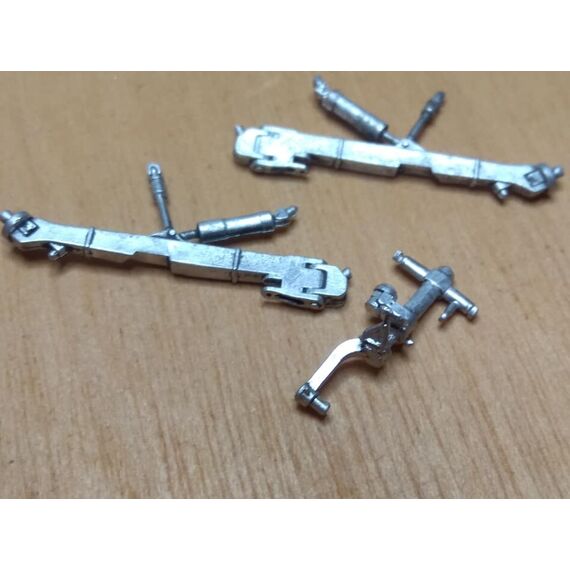 TF-104G/F-104D/DJ (two seater use) metal landing gear set, image 4