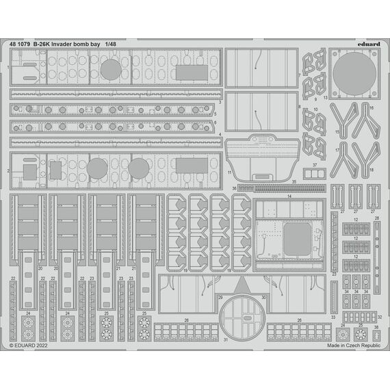 B-26K Invader BIG detail set, image 6