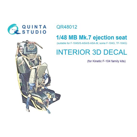 MB Mk.7 seat for F-104 family