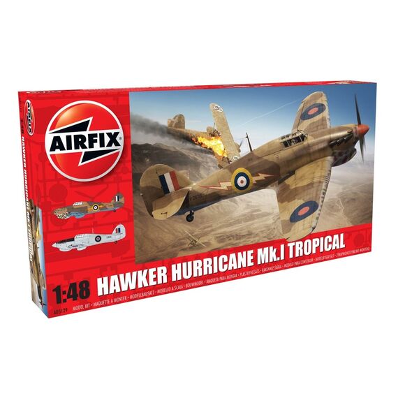 Hawker Hurricane Mk.I Tropical Airfix A05129 1:48, image 2