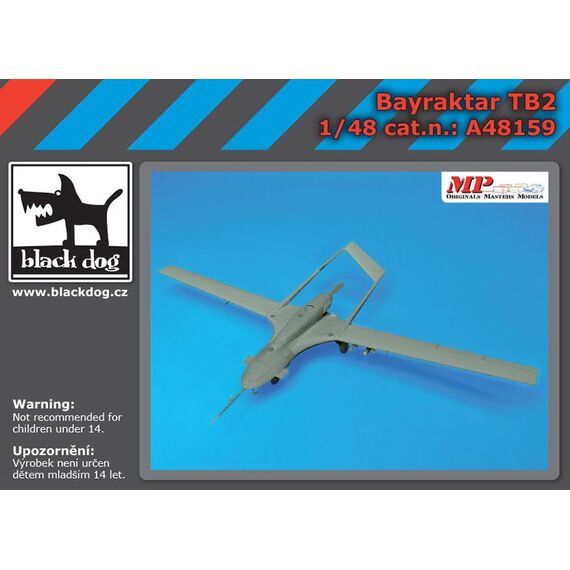 Bayraktar TB 2 Black Dog A48159 1:48