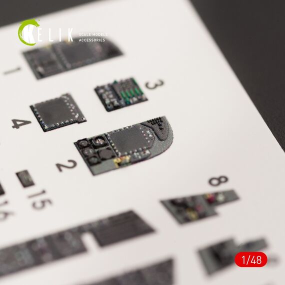 F/A-18B "Hornet" interior 3D decals, image 5