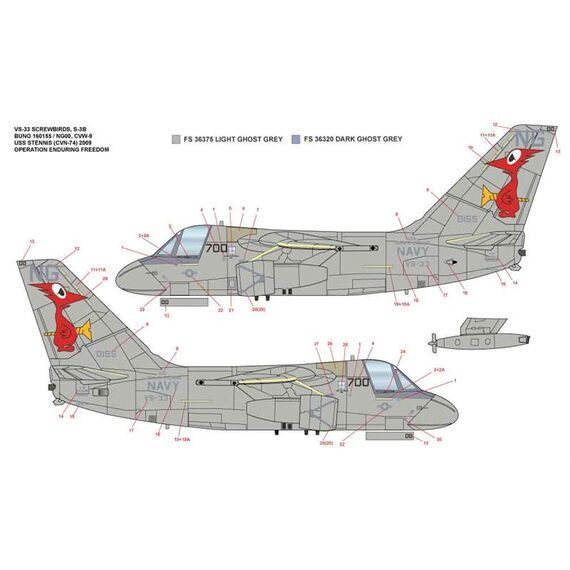 S-3B Viking VS-33 Screwbirds USS Stennis 2009 OEF, image 4
