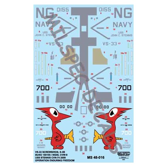 S-3B Viking VS-33 Screwbirds USS Stennis 2009 OEF, image 5